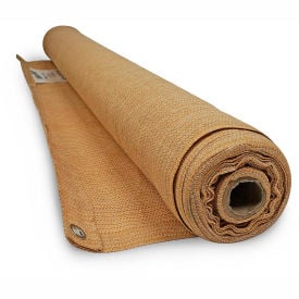 BOEN Privacy Netting W/Woven Eyelets 8' x 50' Beige - PN-30069