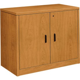 HON® 10500 Series Storage Cabinet w/Doors 36""W x 20""D x 29-1/2""H Harvest