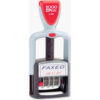 2000 PLUS® Two-Color Word Dater 1 3/4 x 1 ""Faxed"" Self-Inking