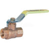 Buyers Full Flow Control Ball Valve Hbv025 1/4"" Valve 600 W.O.G. Non-Shock - Min Qty 8
