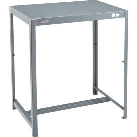 Global Industrial™ Deluxe Machine Table 12 Gauge Welded Top 36""W x 24""D x 42""H