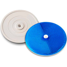 102225 3-1/4"" Blue Centermount Reflector Plastic Backplate RT-90B