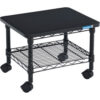 Interion® Under-Desk Wire Machine Stand 19""W x 16""D x 13-1/2""H Black