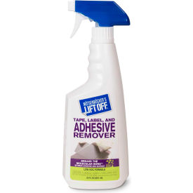 Lift Off Adhesive/Grease Stain Remover 22 oz. Trigger Spray Bottle 6 Bottles - 40701