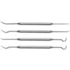 Moody Tools 55-1965 25Mil. Double End Probe Set 4 Pcs.