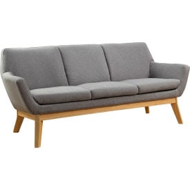 Lorell® Quintessence Collection Upholstered Sofa - Gray