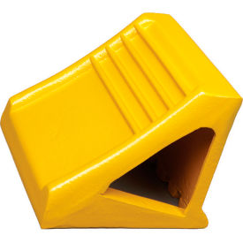 Ideal Warehouse Cast Ductile Iron Wheel Chock 60-7290 7-1/4""L x 8-1/2""W x 8-1/2""H