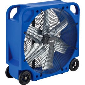 Global Industrial™ 28"" Blower Fan Rotomold Plastic 6000 CFM 1/3 HP 1 Phase
