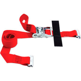 Snap-Loc® SLTE208RR E-Strap 2""X8' Ratchet Red With Hook & Loop Storage Fastener