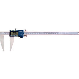 Fowler 54-100-042-1 Xtra-Range 0-40''/1000MM Elongated Jaws Stainless Digital Caliper W/ Data Output