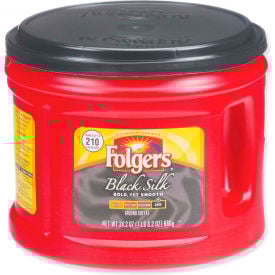 Folgers® Coffee Black Silk 24.2 oz Canister