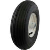 Marathon 20081 4.00-6 Ribbed Tread Pneumatic - 3"" Centered Hub - 5/8"" Bearings