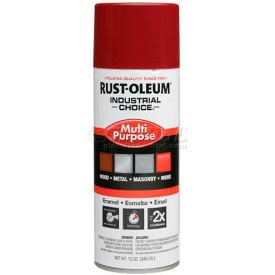 Rust-Oleum Industrial 1600 System General Purpose Enamel Aerosol Banner Red 12 oz.- 1666830