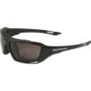 Radians® XT1-21 Extremis™ Foam Lined Frame Safety Glasses Smoke A/F Lens Black Frame