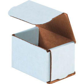 Global Industrial™ Corrugated Mailers 3""L x 2""W x 2""H White
