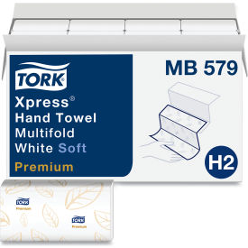 Tork® Premium Soft Xpress Multifold Hand Towels 2-Ply 9-1/8 x 9-1/2 Wht 135/Pk 16 Pks/Ctn