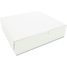 Bakery Boxes 10"" x 10"" x 2-1/2"" White - 250 Pack