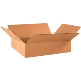 Global Industrial™ Cardboard Corrugated Boxes 21-3/8""L x 15-5/8""W x 6-3/8""H Kraft