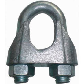 Elite Sales EGC18 1/8"" Zinc Plated Wire Rope Clip - Pack of 100