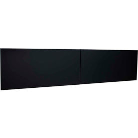 Hirsh Industries® Modular Stack-on Hutch Door Kit - 72""W - Black