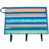 Carson-Dellosa Publishing Border Storage Pocket Chart Blue/Clear 41"" x 24 1/2""