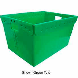 Corrugated Plastic Nestable Tote 24x17-1/2x13 Natural