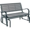 Lifetime® Glider Bench Gray