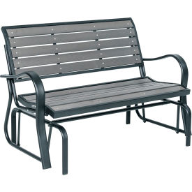 Lifetime® Glider Bench Gray