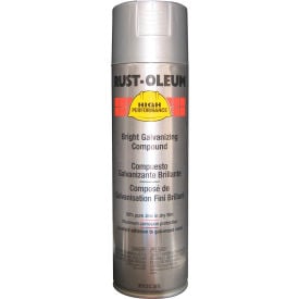 Rust-Oleum High Performance V2100 System Galvanizing Compound Aerosol Bright 20 oz. Can - V2117838