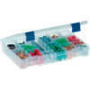 Plano ProLatch™ StowAway® 6-21 Adjustable Compartment Box11""L x 7-1/4""W x 1-3/4""H Clear