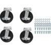 Replacement 8"" x 2"" Caster Kit for Global Industrial™ Gantry Cranes Set of 4