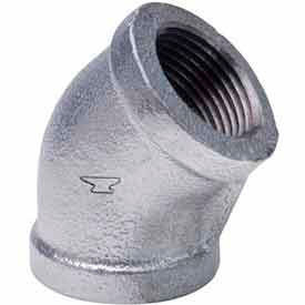 2 In Galvanized Malleable 45 Degree Elbow 150 PSI Lead Free
