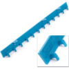 Global Industrial™ 8'L Standard Strip Curtain Door Mounting Bracket Kit - (4) 2' Sections