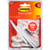 3M Command™ General Purpose Hooks Value Pack Large 5lb Cap White 3 Hooks & 6 Strips/Pack