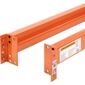 Global Industrial™ Unslotted Pallet Rack Beam 108""L x 5-1/2""H 6420 lbs Capacity Set of 2
