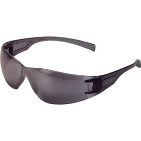 Global Industrial™ Frameless Safety Glasses Scratch Resistant Mirror Lens Silver Frame