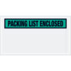 Panel Face Envelopes ""Packing List Enclosed"" Print 10""L x 5-1/2""W Green 1000/Pack