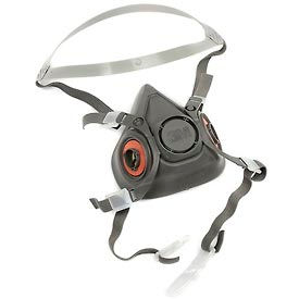 3M™ Half Facepiece Reusable Respirator 6300/07026(AAD) Large 1 Each