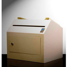 Protex Wall Mount Locking Payment Depository Drop Box SDL-500 - 15""W x 11-1/4""D x  12-1/2""H Beige