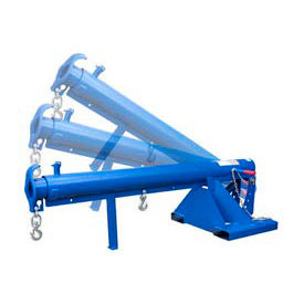 Adjustable Pivoting Forklift Jib Boom Crane LM-OBT-3-24 3000 Lb. 24"" Centers