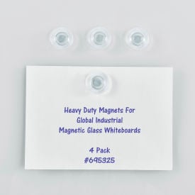 Global Industrial Heavy Duty Magnets Pack of 4