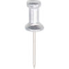GEM Push Pins Aluminum 5/8"" 100/BX