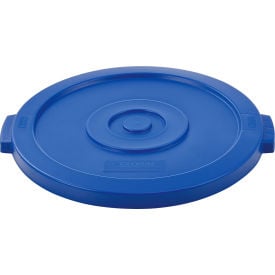 Global Industrial™ Plastic Trash Can Lid - 20 Gallon Blue
