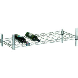 Nexel® WS1436C Chrome Wine Shelf 36""W x 14""D