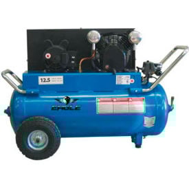Eagle P4125H1 Portable Electric Air Compressor 4 HP 25 Gallon Horizontal 12.5 CFM