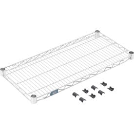 Nexel® S1430S Stainless Steel Wire Shelf 30""W x 14""D