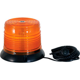 12-48 VDC Low Profile Magnetic/Permanent Mount Quad Flash LED Strobe Light - SL645ALP