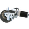 Allpoints 262409 Swivel Stm Castr W/Brk3 W 1-5/8 Od Tubing