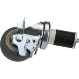 Allpoints 262409 Swivel Stm Castr W/Brk3 W 1-5/8 Od Tubing