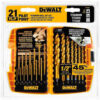 DeWALT® Pilot Point® Titanium Drill Bit Set DW1361 21 Piece Set